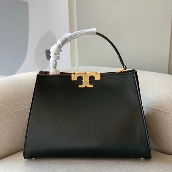 Tory Burch Eleanor Spazzolato Satchel Bag - Picture 1 of 6